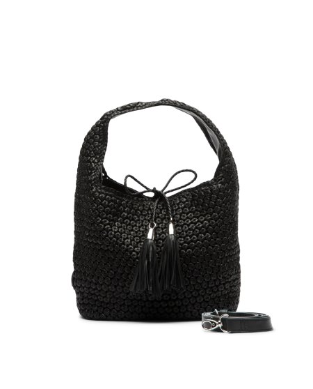 Geantă Hobo Lottusse Noodbag Dama Negrii | BO00644-004