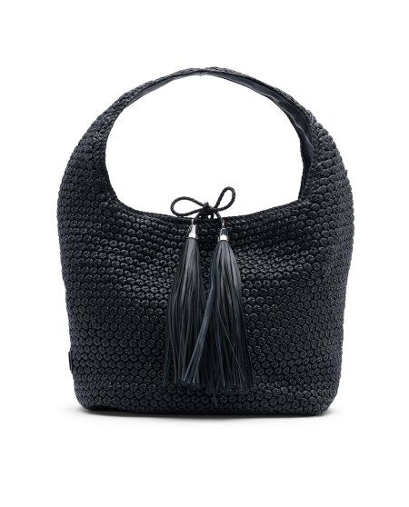 Geantă Hobo Lottusse Noodbag Dama Negrii | BO00923-005
