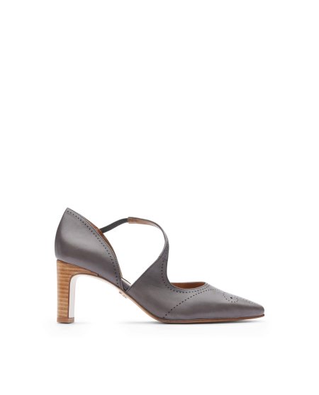 Pantofi Cu Toc Lottusse Smithson Dama Gri | SS01475-001