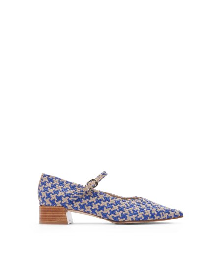 Pantofi Cu Toc Lottusse Summer Dama Albastri | SS01467-005