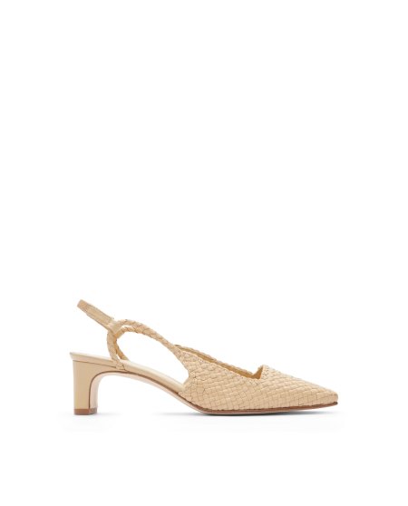 Pantofi Cu Toc Lottusse Summer Dama Bej | SS01349-001