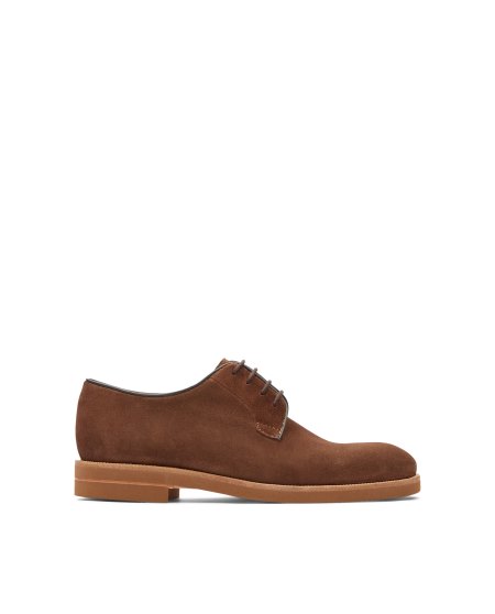 Pantofi Derby Lottusse Niza Barbati Maro | LT02464-009