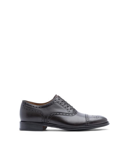 Pantofi Oxford Lottusse Lenox Barbati Cafe | LL06966-003