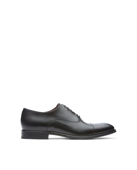 Pantofi Oxford Lottusse Lenox Barbati Negrii | LL06965-001